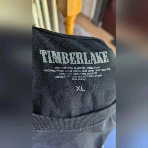 Justin Timberlake Man Of The Woods Tour Shirt X-Large (EUC) - Picture 3 of 9